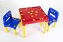 Imagem de Mesa Mesinha Didatica Infantil Com 2 Cadeiras