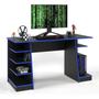 Imagem de Mesa Mesinha Gamer Pc Computadtor Trabalho Azul Ou Vermelho