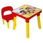 Imagem de Mesa Mesinha Infantil C/ Cadeira Didática Educativo Colorido