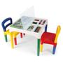 Imagem de Mesa Mesinha Infantil Didática Brinquedo Com Cadeiras Poliplac