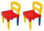 Imagem de Mesa Mesinha Infantil Didática Com 4 Cadeiras Poliplac