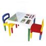 Imagem de Mesa Mesinha Infantil Didática Com Cadeiras