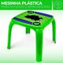 Imagem de Mesa Mesinha Infantil Plástico Educativa Resistente Estudar Lanchar Brincar