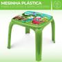 Imagem de Mesa Mesinha Infantil Plástico Educativa Resistente Estudar Lanchar Brincar