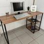 Imagem de Mesa Multi Uso com Prateleiras Perfect 137x 50cm