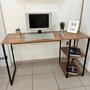 Imagem de Mesa Multi Uso com Prateleiras Perfect 137x 50cm