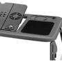 Imagem de Mesa Notebook Dobrável Com Cooler Usb Altura Ajustável