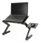 Imagem de Mesa Notebook Multifuncional Alumínio Com Cooler T8