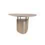 Imagem de Mesa Orgânica Triangular Alto Padrão para Sala de Jantar Oslo