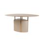 Imagem de Mesa Orgânica Triangular Alto Padrão para Sala de Jantar Oslo