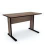 Imagem de Mesa p/ escritório 121x61 pandin maxxi - walnut/preto