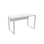 Imagem de Mesa p/ escritório 134x60 pandin p25tub - branco