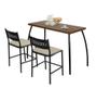 Imagem de Mesa Para Apartamento de Parede Compacta Com 2 Cadeiras Fit