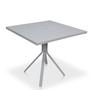 Imagem de Mesa Para Área Externa, Gourmet, Jardim Com Tampo Em Alumínio Ripado
