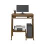 Imagem de Mesa Para Computador Com Porta CPU e Espaço Para Teclado Artely Pixel Cor Pinho