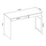 Imagem de Mesa Para Computador Desk Com 2 Gavetas 120cm - Fit Mobel