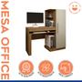 Imagem de Mesa para Computador Escrivaninha com Armário Office