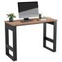 Imagem de Mesa Para Computador Estilo Industrial 115cm Chess F04 Preto/Solanum - Mpozenato