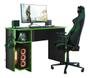 Imagem de Mesa Para Computador Gamer 2 Prateleiras Suporte P/ Headset
