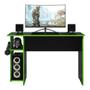 Imagem de Mesa Para Computador Gamer 2 Prateleiras Suporte P/ Headset