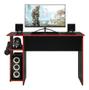 Imagem de Mesa Para Computador Gamer 2 Prateleiras Suporte P Headset