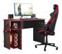 Imagem de Mesa Para Computador Gamer 2 Prateleiras Suporte P Headset