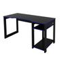 Imagem de Mesa Para Computador Gamer Streamer 2 Prateleiras Preto/Azul - FdECOR