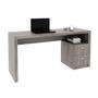 Imagem de Mesa para Computador Home Office com 2 Gavetas 135x46,5cm Carvalho