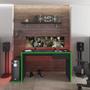 Imagem de Mesa para Computador Notebook Desk Game DRX 8000 Preto/Verde - Mpozenato