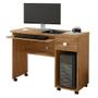 Imagem de Mesa Para Computador Vicenza Lukaliam com Gaveta e Rodízios