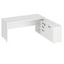 Imagem de Mesa para Consultório Branca com Gavetas e Porta Web40 1,70m