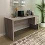 Imagem de Mesa para Escritório 155cm com 3 Gavetas Reversível ME4113