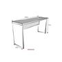 Imagem de Mesa para Escritório 160cmx42cm 40mm com Caixa de Tomada