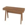 Imagem de Mesa Para Escritório 2 Gavetas ME4128 Amêndoa/Amêndoa - Tecno Mobili