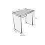 Imagem de Mesa para Escritório 90cmx42cm 40mm com Caixa de Tomada