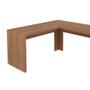 Imagem de Mesa para Escritório Angular ME4116 Amêndoa Tecnomobili