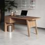 Mesa para Escritório com 2 gavetas ME4122 Amêndoa Tecnomobili Imagem de Mesa para Escritório com 2 gavetas ME4122 Amêndoa Tecnomobili