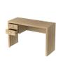 Imagem de Mesa para Escritório com 2 gavetas ME4123  Amêndoa - Tecno