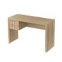 Imagem de Mesa para Escritório com 2 gavetas ME4123  Amêndoa - Tecno