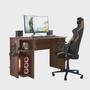 Imagem de Mesa Para Escritório E Gamer Com Suporte Fone Qmovi
