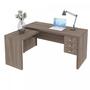 Imagem de Mesa para Escritório em L com 3 Gavetas Me4106