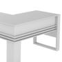 Imagem de Mesa Para Escritório em L ME4145 Branco/Branco - Tecno Mobili