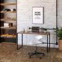 Imagem de Mesa para Escritório Office Estilo Industrial 1,35m Kuadra