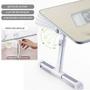 Imagem de Mesa  para Notebook articulada, com resfriamento, ajuste de altura, MDF