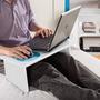 Imagem de Mesa para Notebook com Rodinhas e Tampo Portátil
