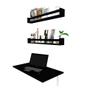 Imagem de Mesa para Notebook Dobrável KitCubos Preta 60 cm
