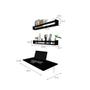 Imagem de Mesa para Notebook Dobrável KitCubos Preta 60 cm