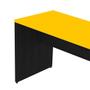 Imagem de Mesa para Notebook KitCubos Preta e Amarela