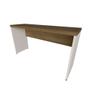 Mesa para Notebook Natus Branca e Carvalho 140 cm - Bramov Imagem de Mesa para Notebook Natus Branca e Carvalho 140 cm