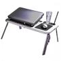 Imagem de Mesa Para Notebook Suporte Com 2 Coolers E Sensor Touch